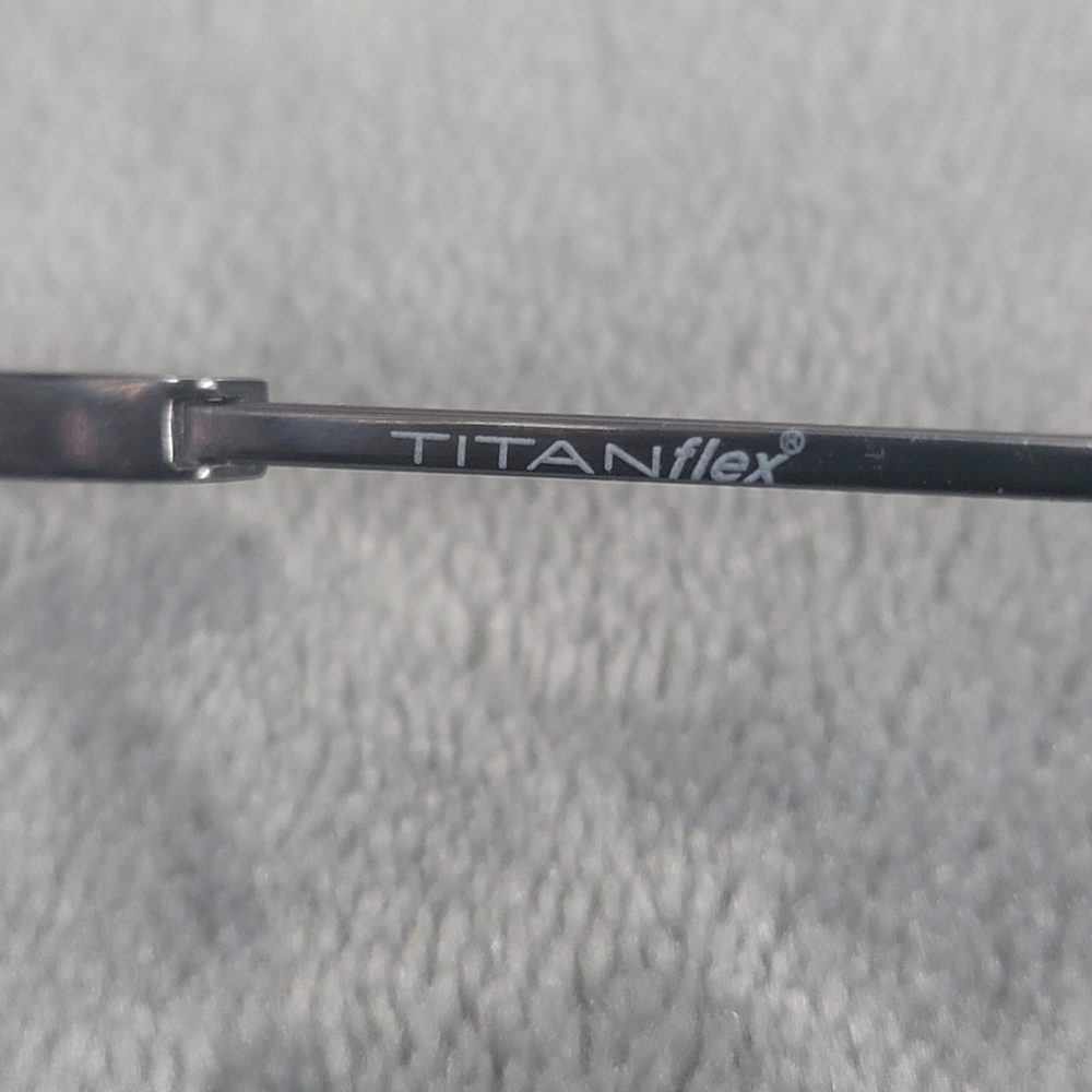Titanflex M984 Metal Full Frame Rectangular Eyegl… - image 3